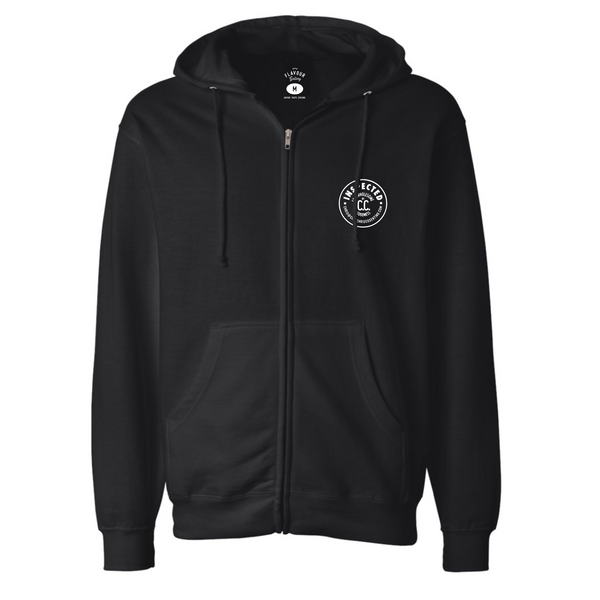 Chris Cosentino - Unisex Zip Up Hoodie - Offal - Black