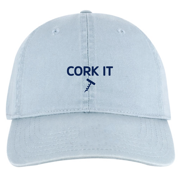 Cork it - Dad Cap - Light Blue