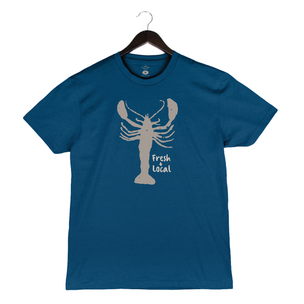 Fresh Lobster - Unisex Crewneck Shirt - Cool Blue