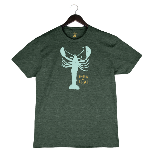 Fresh Lobster - Unisex Crewneck Shirt - Black Forest