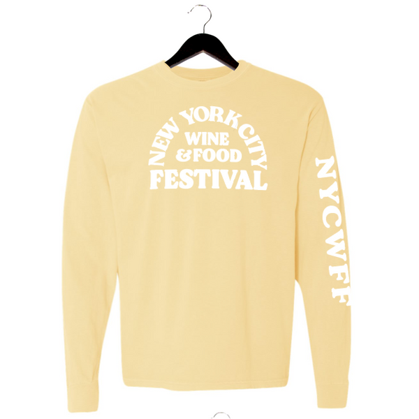 NYCWFF '24 - Unisex Long Sleeve Shirt - NYCWFF - Yellow