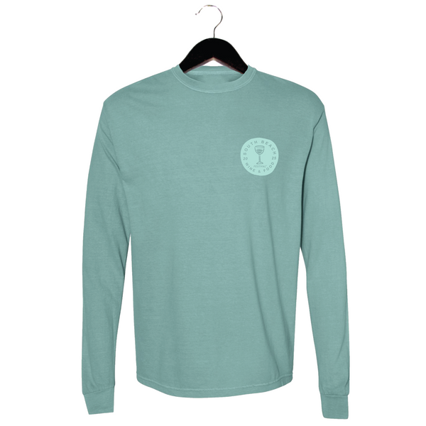 SOBEWFF 2025 - Unisex Long Sleeve Shirt - Flamingo - Seafoam