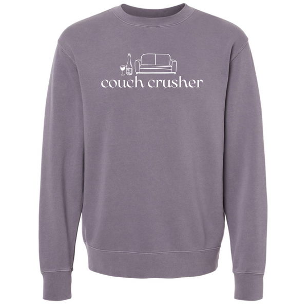 @SamanthaSommelier - Unisex Crewneck Sweatshirt - Couch Crusher - Purple