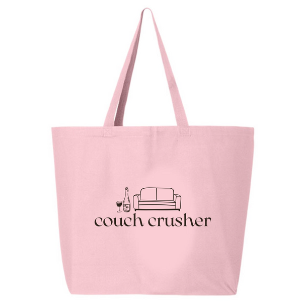 @SamanthaSommelier - Tote Bag - Couch Crusher - Pink