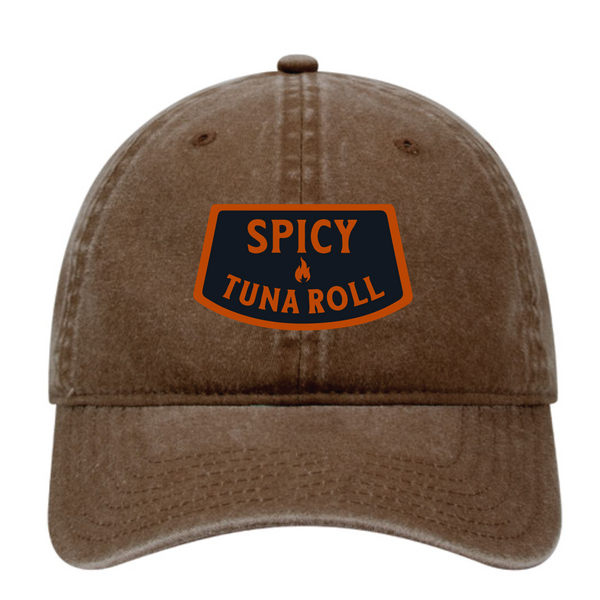 Spicy Tuna Roll - Dad Cap - Brown