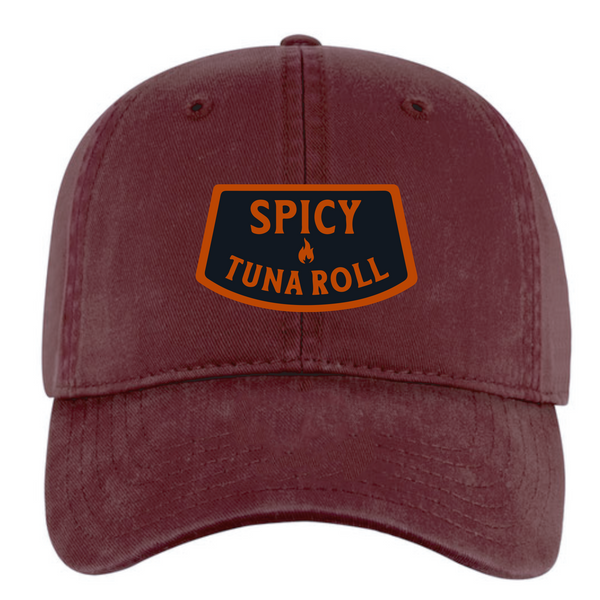 Spicy Tuna Roll - Dad Cap - Burgundy