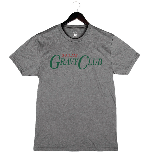 Sunday Gravy Club - Unisex Crewneck Shirt - Heather Gray