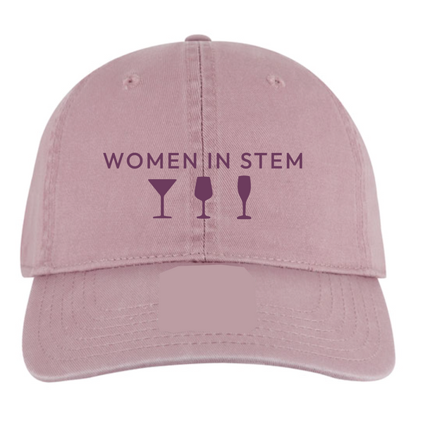 Women In Stem - Dad Cap - Dusty Rose