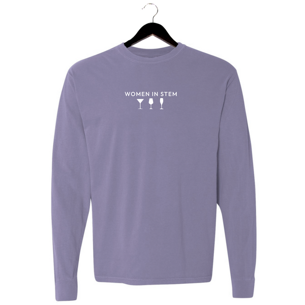 Women in Stem - Unsiex Long Sleeve Shirt - Violet