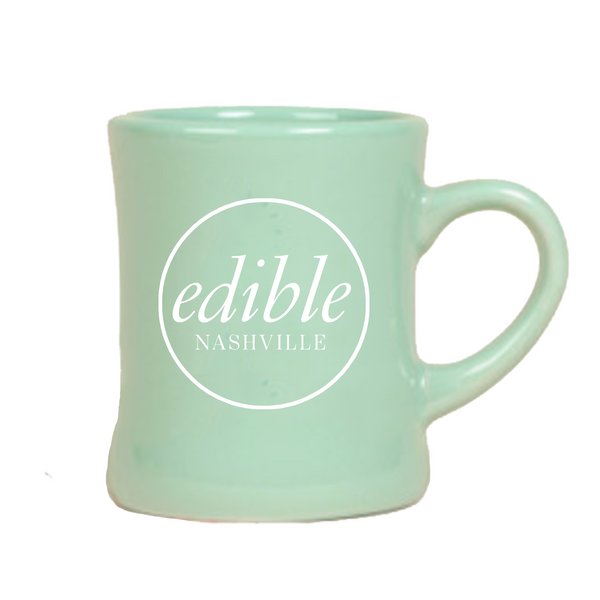 Edible Nashville - 10oz Ceramic Mug - Mint